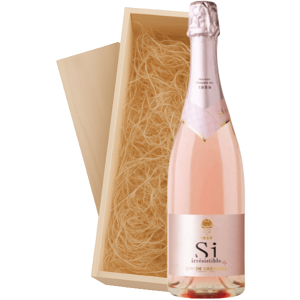 Geschenkkist 1-fles Louis De Grenelle Rosé Si Irresistible