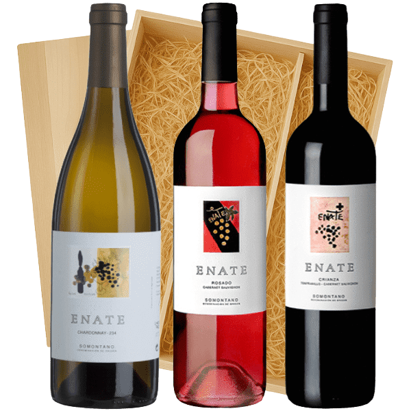 Geschenkkist-3-fles-enate-chardonnay-rosado-crianza